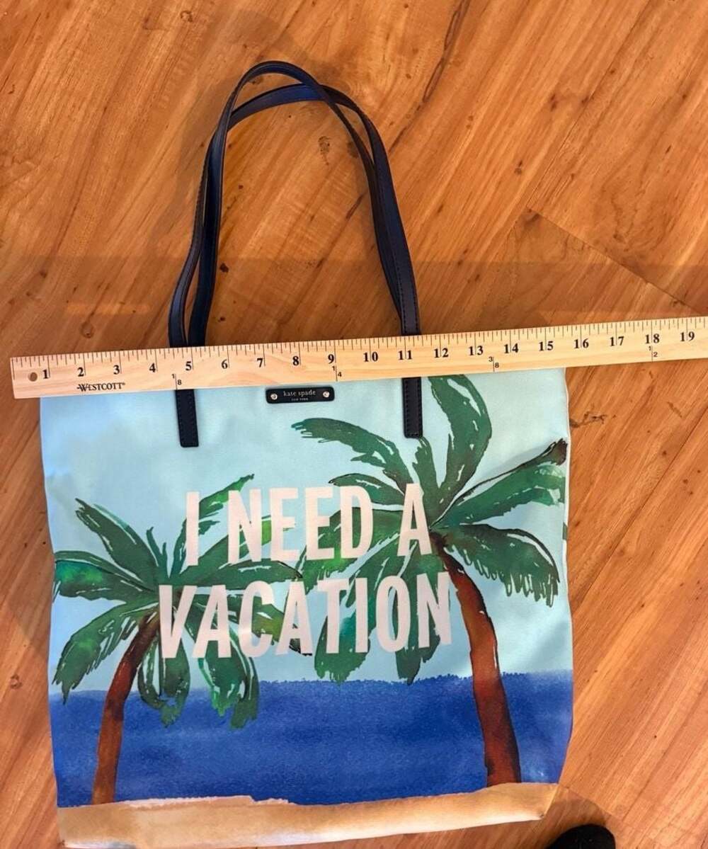 Kate Spade 'I Need A Vacation' Francis Tote Bag